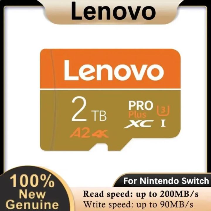 【COD + Gift】Lenovo U3 4K Micro TF SD Card 2TB UHSI Memory Card Micro