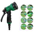Garden Hose Nozzle, Heavy Duty Water Hose Nozzle with 7 Adjustable Spray Patterns, High Pressure Hand Sprayer with Flow Control, Best for Watering Plants & Lawns, Washing Cars & Pets. 