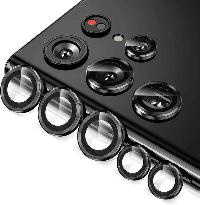 Samsung%20Galaxy%20S22%20Ultra%20Camera%20Lens%20Protector,%209H%20Tempered%20Glass%20Camera%20Cover%20Screen%20Protector%20Metal%20Individual%20Ring%20for%20S22%20Ultra%205G%202022%20Release%20(Burgundy)%20-%20Image%203