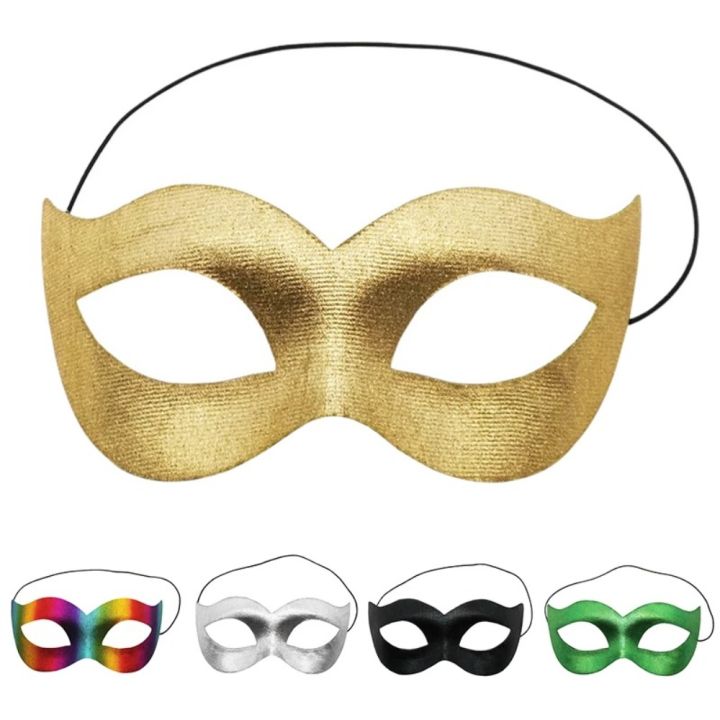 Creative PVC Halloween Masks Reusable Venetian Masquerade Half Face Eyemask Christmas Venice Carnival