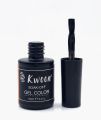 KWEEN Jet Black UV/LED Gel Nail Polish ,UV LED Gel Varnish Soak Off Nail Art Gel Polish. 