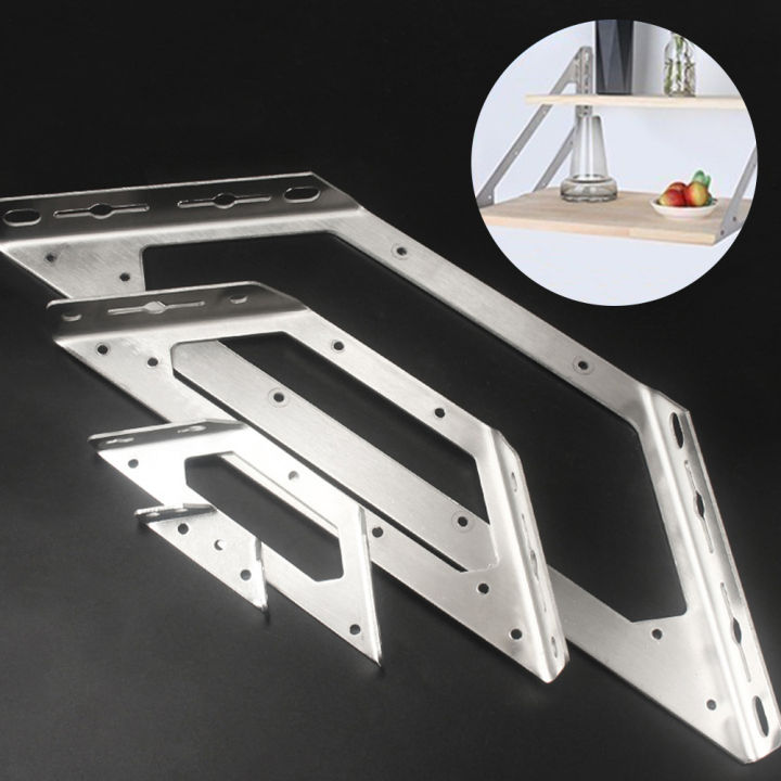 Right Angle Thickened Fixed Triangle Bracket Right Angle Bracket Fastener Chairs Bookshelves Doors Table Legs Tool Parts