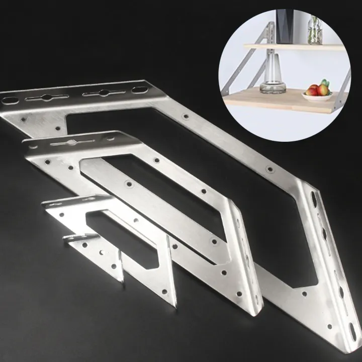 Right Angle Thickened Fixed Triangle Bracket Right Angle Bracket Fastener Chairs Bookshelves Doors Table Legs Tool Parts