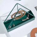 (1 Piece) Mosquito Coil Stand Triangle Anti-scald Mosquito Coil Stand Wax Melt Burner Home Decoration Aromatherapy Burner.. 
