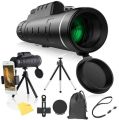 Panda 40x60 HD Dual Focus Optical Monocular Telescope With Tripod & Mobile Clip For Travel & Camping. 