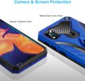 Samsung Galaxy A71 Slim Armor Back Cover with Dual-Layer Protection, Integrated Kickstand, and Shock Absorption. 