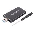 Msata To Usb Usb 3.0 To Msata Ssd Enclosure Hdd Case. 