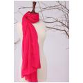 Shocking Pink Chiffon Dupatta For Girls/Ladies- Chiffon UnStitched Dupatta 2.5 Meter Color Premium Chiffon  Quality Durable Fabric Reasonable Stylish Look Dupatta. 
