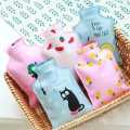 Mini Hot Water Bottle, Light and Handy Hot Water Bag Hand Warmer 100 ML Cartoon Hand Warm Water Bottle Cute Mini Hot Water Bottles Small Portable Hand Warmer Water Injection Storage Bag Tools. 