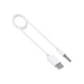 USB Type C to 3.5 mm Aux Cable for Headphones, Cars Pre Aux or Other Uses 4 Feets White. 