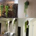 Artificial Plant Home Garden Wedding Decor Garden Wall Party Decoration Hanging Ivy Leaves Artificial Silk Flower Vine Artificial Green Plants. 