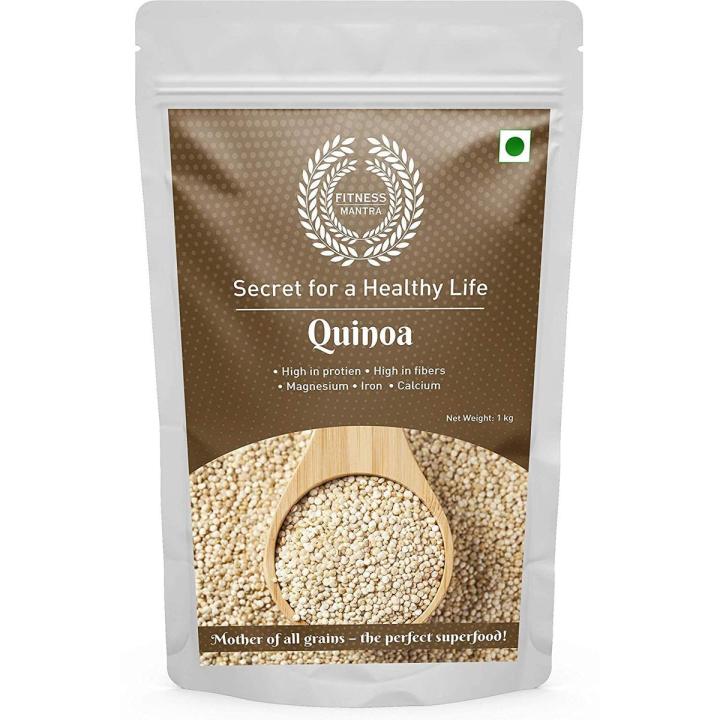 Fitness Mantra White Quinoa Seeds Pouch, 250gram