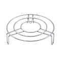 (PACK OF 02) Metal Degchi Stand - Pan Stand - Stainless Steel Pan Stand - Heat Resistant Hot Pot And Pan Stand (Round Shape) Good Quality.. 
