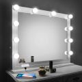 Vanity Mirror Light LED Bulbs for Makeup Mirror Stand (10 Bulbs). 