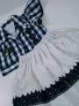 2  Peice Pretty Half  Baby Girl Skirt Dress, Beautiful Embroidered  Fancy  Black And Silver  Dress  For 9 to 12 Months Baby Girl , Toddler Baby Girl Clothe Set Outfit_ Great Gift For Girls 2022. 