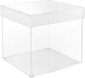 Customize Gifts Box Acrylic Plastic Size 8x8x8. 
