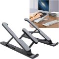 Adjustable Foldable Laptop Desk Stand Portable Notebook Riser Computer Holder. 