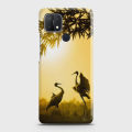 Realme_C25s Cover - SkinLee HQ Hard Case - Lovely SandhillCrane Dance - SKINLEE-451-1-992-717. 