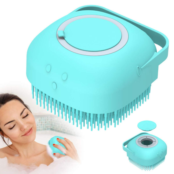 SP%20Dealz%20Silicone%20Bath%20Body%20Brush,%20Exfoliating%20Body%20Scrub%20Brush%20with%20Soap%20Dispenser,%20Ultra%20Soft%20Bath%20Sponge%20Shower%20Brush%20and%20Body%20Massager,%20Baby%20Shower%20Brush,%20Shampoo%20and%20Gel%20Dispenser%20-%20Image%208