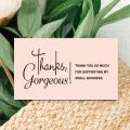 Pack Of 100 Thank You Cards The Best Part Of My Business Is You - Attract Your Buyers To Give Positive Review. 