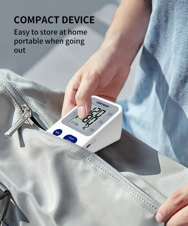 Certeza%20BM%20400%20-%20Digital%20Blood%20Pressure%20Monitor%20-%20(White%20&%20Grey)%20-%20Image%203