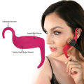 Grim Teiousx Perfect Contour Curve Stencil Makeup Tools Eyebrow Shaper Eyeliner Card Face Cheek Nose Makeup Model Beauty Make Up Accessories. 