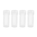 200 Pcs 5Ml Plastic Sample Bottles Potable Clear Storage Case. 