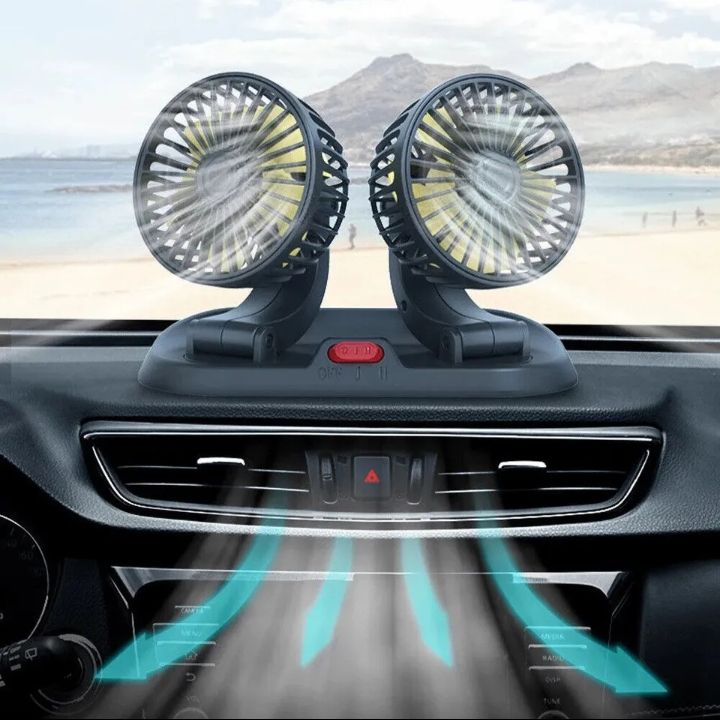 12v%20Long%20Neck%20Car%20Dashboard%20Ac%20Fan%20Double%20Headed%20360%20Degree%20Rotation%202%20Speeds%20Adjustable%20Universal%20Rikshaw%C2%A0SUV%C2%A0Truck%20-%20Image%207