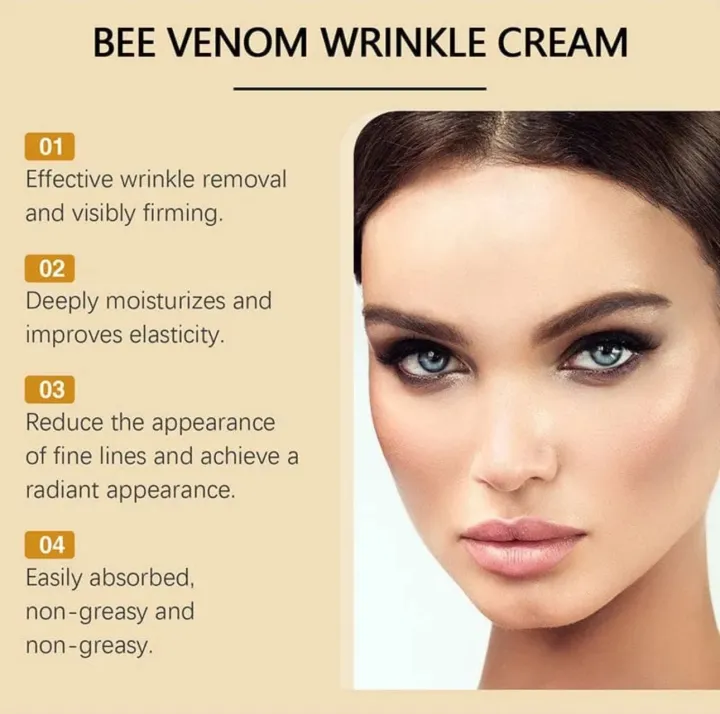 Bee%20Venom%20Wrinkle%20Cream%20Anti%20Aging%20and%20Wrinkle%20Removal%20Face%20Cream%20Firming%20and%20Lifting%20Formula%20for%20Smooth%20Youthful%20and%20Radiant%20Skin%20-%20Image%203