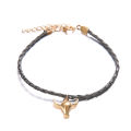 Halloween Bull Head Multi layer Bracelets For Women Color Leather Rope Braid Bracelet Jewelry. 