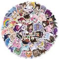 10/30/50PCS Cartoon Game Gacha Life Graffiti Sticker Luggage Laptop Water Cup Guitar Waterproof Sticker Wholesale. 
