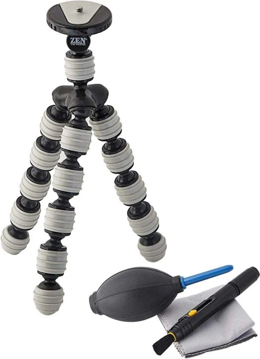 ZEN%20Camera%20Accessories%20KIT%20with%20Gorilla%20Octopus_Tripod%20Cleaning%20KIT%20and%20%20Pen%20Micro%20Fiber%20Cloth%20-%20Image%202