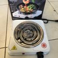 Electric Stove Single Burner Hot Plate Stove For Kitchen Electric Chula Easy to Clean Stainless Steel 1000w. 