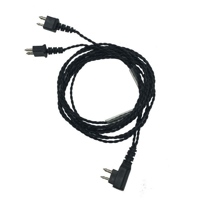 Siemens quality 2 Pin Wire Y Cord Hearing Aid Cable Wire For Receiver