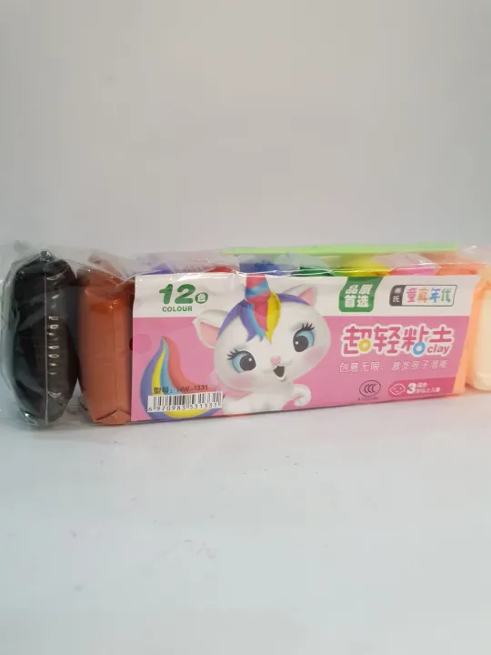 Modelling%20Clay%20Dough%20Pcak%20Of%204%5C6%5C10/12%20Single%20Color%20&%20Multicolor%7C%208d%20Polymer%20Light%20Clay%20%7C%20China%20Meeti%20%7C%20Air%20Dry%20Polymer%20Clay%20With%20Free%20Tools%20%7C%208D%20Modeling%20Clay%20For%20Kid%20100%20Percent%20Imported%20-%20Image%206