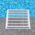 Pool System Flat Pool Square Main Drain Cover, Anti-Suction Safe Pool Drain Cover, Sturdy and Reliable Swimming Pools Accessories White,. 