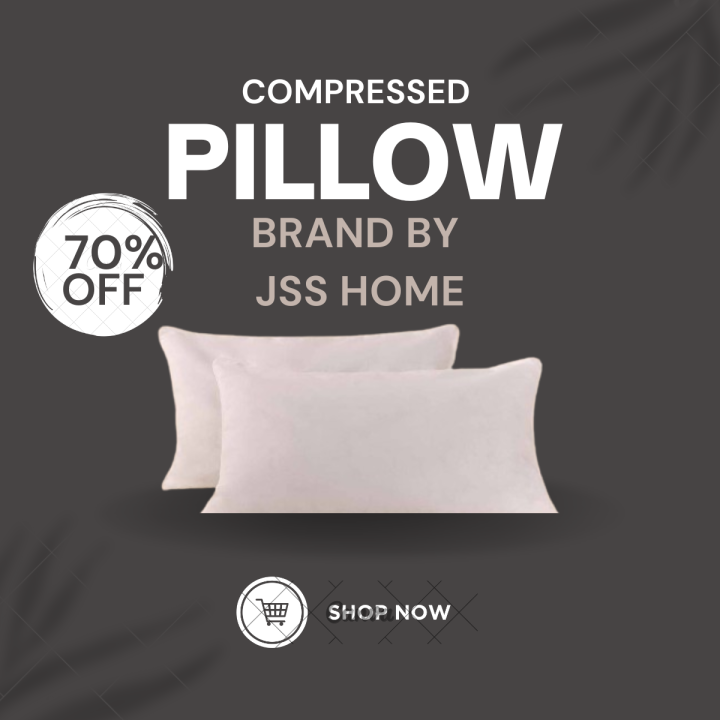 Unveiling the Ultimate Comfort with Compressed Pillow Fillings Pack of 2