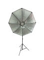 4 Socket Bulb Holder with Octa 90cm With 8806 Imported Stand For Video Studio. 
