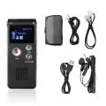 Digital Voice Recorder Device with 8GB Storage - Rechargeable Sound Recorder. 