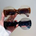 Unisex Big Round Sunglasses Women 2023 New Fashion Retro Oversized Sun Glasses Vintage Black Shades Luxury Eyewear. 