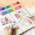 【FUN LIVE】 100-180Sheets Transparent Sticky Notes Page Markers Book Tabs Index Sticky Notes Bookmarks Memo Pad Notepad Stickers Stationery. 