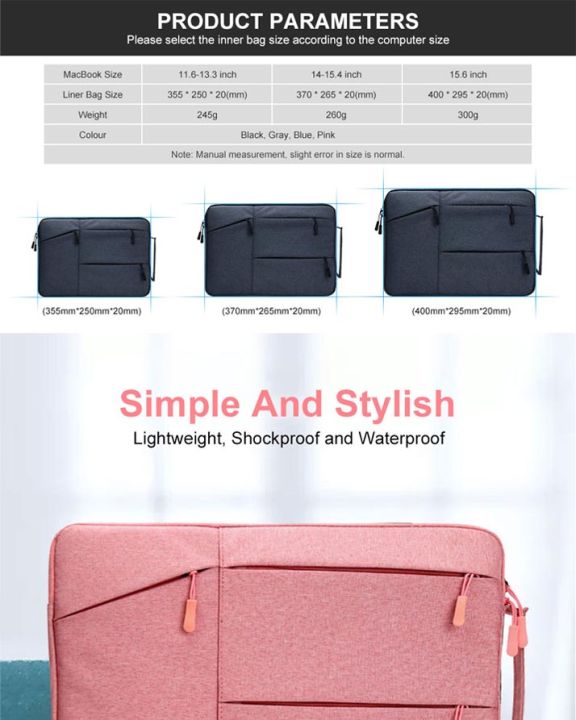 Laptop%20Bag%20Pouch%2013%20inch%2013.3%20inches%20%2014%20inch%20%2015%20inch%20%2015.6%20Inch%20-%20for%20Macbook%20New%20Air%20Retina%20New%20Pro%202020%202022%202023%20M1%20M2%20Chip%20%20All%20Laptops%20and%20Tablet%20Tab%20%20%20Soft%20Bag%20%20Sleeve%20%20Dark%20Grey%20-%20Image%204