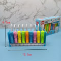 Elementary school counter five elements nine lines of first and second grade mental arithmetic kindergarten early teaching children calculation rack big beads. 