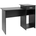 High Gloss Study Computer Desk Home Office Workstation Laptop Table With Drawer  And PC Cabinet(Customized). 