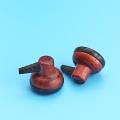 Diy 15.4mm solid wood earphone shell flat head earphone Earbuds case. 