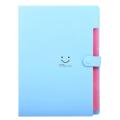 Office Plastic Folders Multi Pocket Organizer A4 File Expansion Document Folder. 