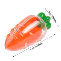 JM Easter Plastic Carrot Candy Boxes Easter Gift Box Easter Party Decorations Ornmants for Home Kids Birthday Gifts Supplies. 