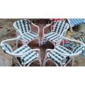 Miami outdoor garden chair set. 