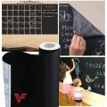 Large Black Chalkboard Sticker Paper DIY Black Board Wall Adhesive Contact Paper Roll Chalk Board For Kids Blackboard Sticker For Wall Chalk Paper Sheet PVC Waterproof Size: 16inch x 36 inch. 