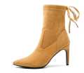 Elegant Women's Lady Pointy toe Cross Strap Ankle Boot casual Stiletto Heel Shoes. 